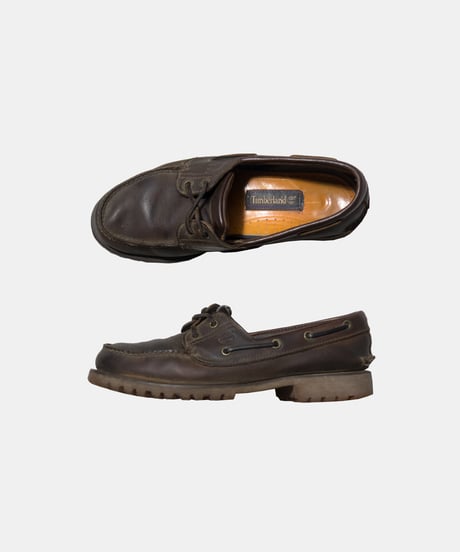 90's Timberland 2eye Boat Shoes 27.5cm