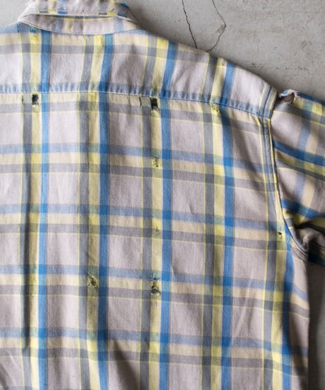 60's PILGRIM Flannel Shirts Boro L