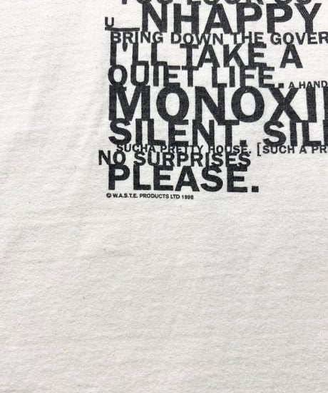 '98 Radiohead "No Surprise" XL