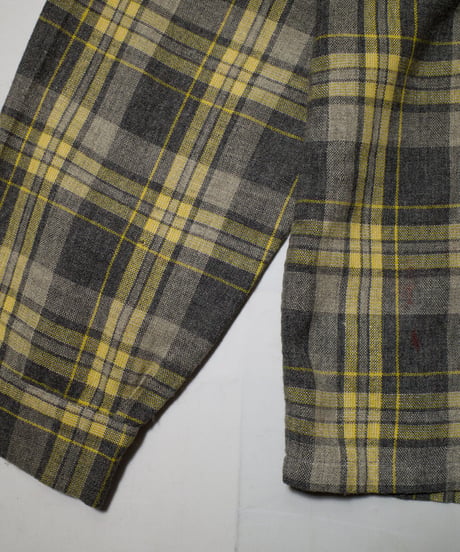 Unknown 50-60's Wool Check Shirts