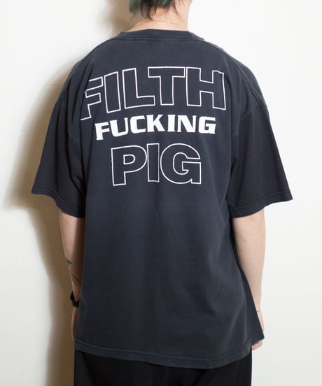 90's Ministry "Filth Pig" S/S  T-Shirts L
