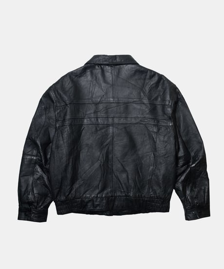 80~90's Towncraft Leather Jacket L