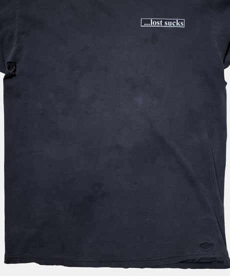 90's ...Lost Enterprises "Lost Sucks Anime Babe" L/S Boro T-shirts
