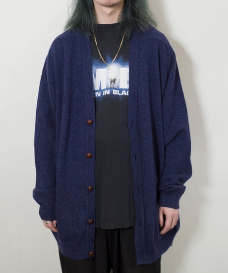 80's L.L.Bean Lambs Wool Cardigan XL