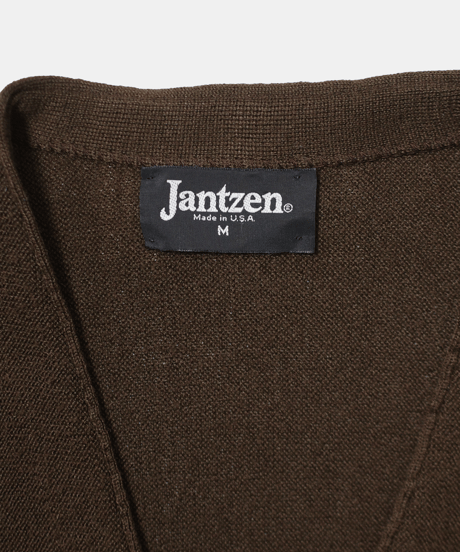 80's Jantzen Polyester Cardigan M