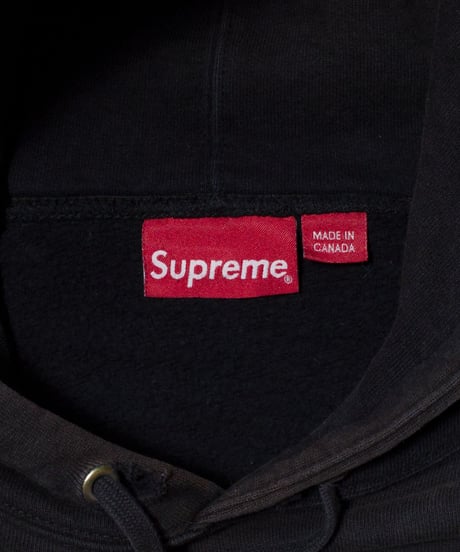 19SS Supreme Tag Logo Hoodie M