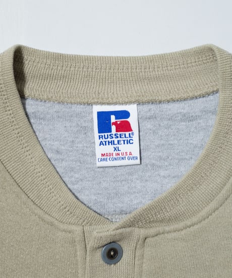 90's Russell Henryneck Sweatshirts XL