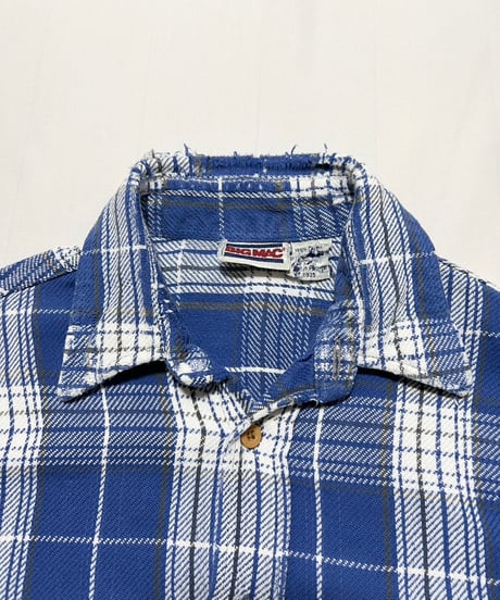 80's BIG MAC Heavy Flannel Shirts