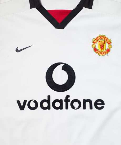 '02-03 NIKE "Manchester United" Game Shirts L