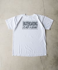 90-2000's Skateboarding Is Not Crime L