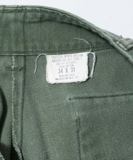 70's US ARMY Baker Pants 34×31