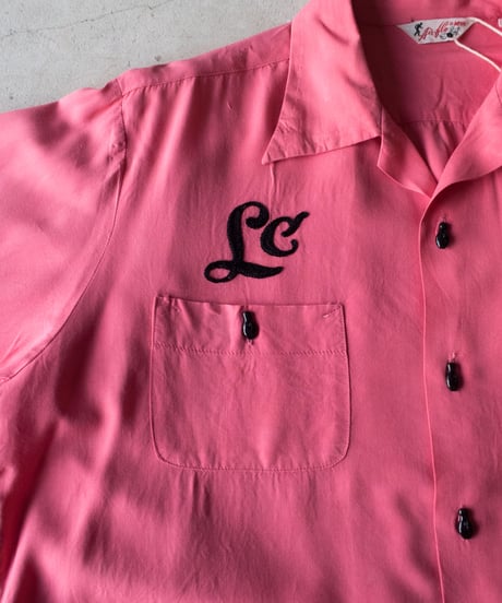 50-60's Air-flo Bowling Shirts M
