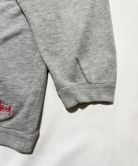 '95 STUSSY "S" Felt Logo Hoodie XL