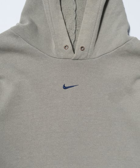 NIKE Logo Embroidered Hoodie L
