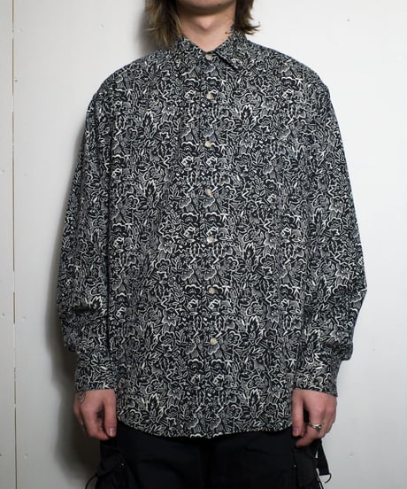 90's GAP All Over Patterned L/S Shirts M