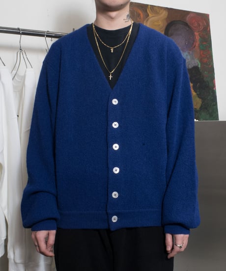 70's Bonney Gordon Alpaca Cardigan XL