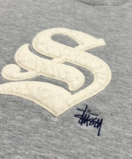 90's STUSSY Old English Logo Crewneck XL