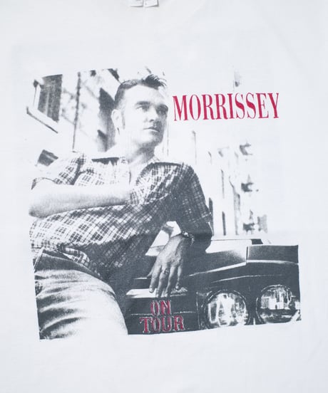 90's Morrissey "On Tour"  S/S T-shirts XL