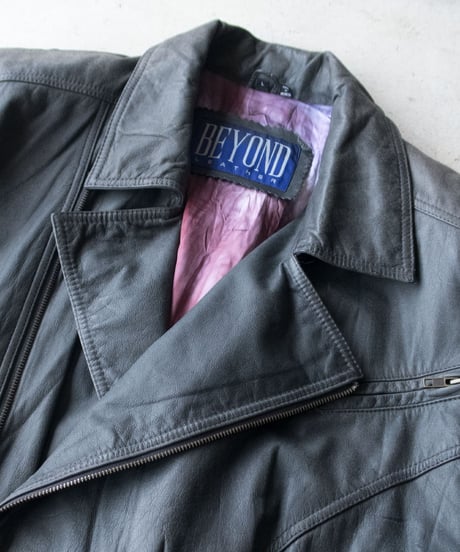 90's BEYOND Leather Blouson L