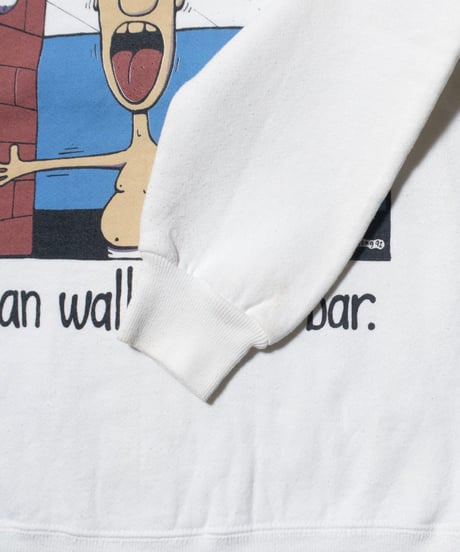 90's Jerryd Long "a man walks into a bar" Sweatshirts L