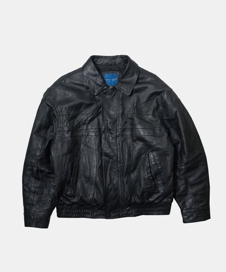 80~90's Towncraft Leather Jacket L