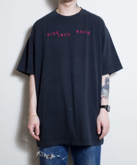 90's Nine Inch Nails "Tried to Save Myself Slipping" S/S T-shirts XL