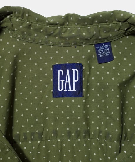 90's GAP Polkadot B/D Shirts M