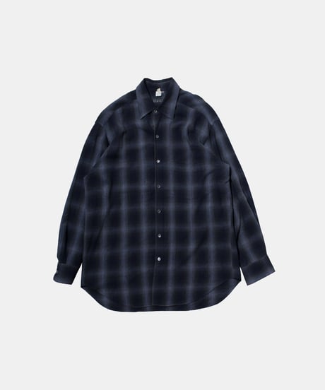 90's Barneys NewYork Ombre Check Shirts