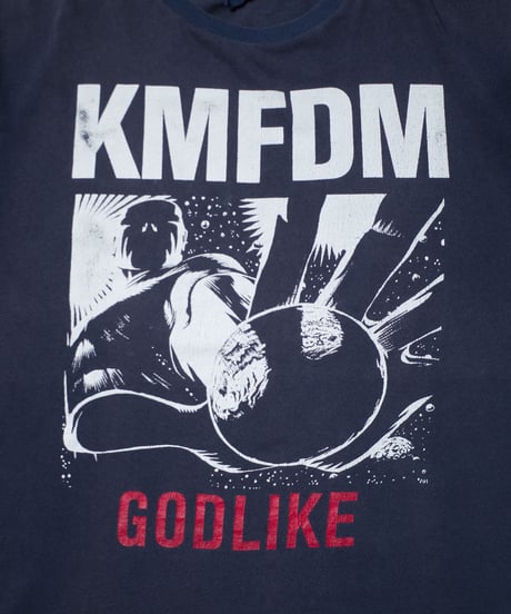 90's KMFDM "Godlike" S/S Boro T-shirts