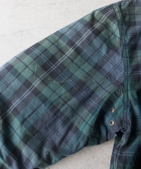 80's CHAPS Tartan Check Swing Top L