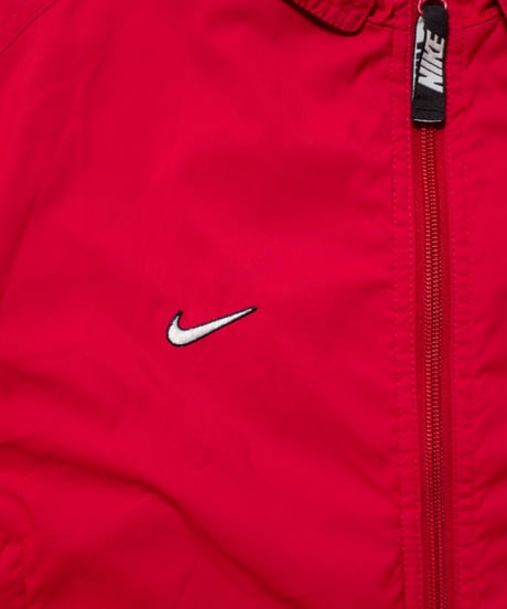 90's NIKE Logo Embroidered Zip-up Jacket M