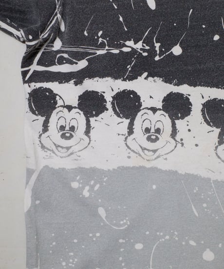 90's Disney "Mickey Mouse" Border S/S Tops