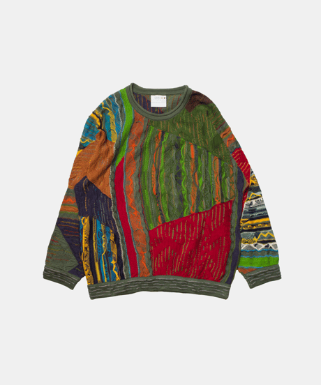 00's COOGI 3D Cotton Sweater S