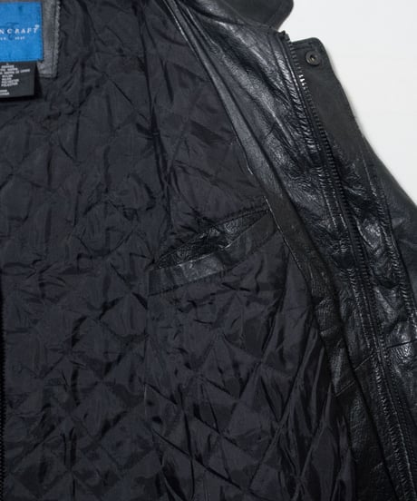 80~90's Towncraft Leather Jacket L