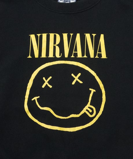 90's NIRVANA Smile Sweatshirts L