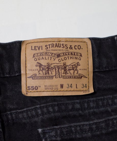 90's Levi's 550 "Relaxed Fit" 34x34