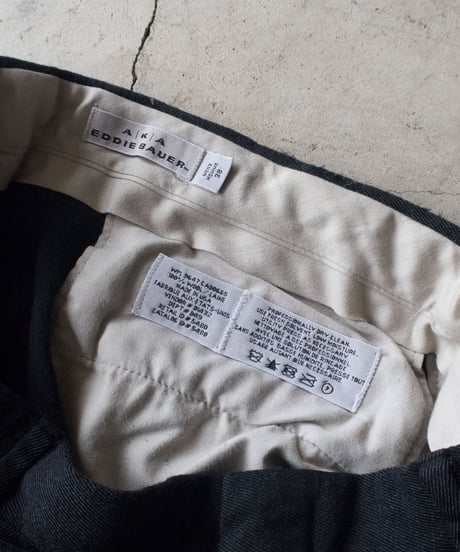 90's AKA Eddie Baure Wool Slacks 38