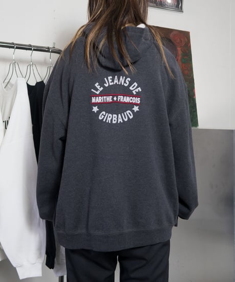 90's Marithe Francois Girbaud Zip Up Hoodie XXL
