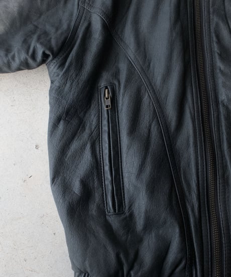 90's BEYOND Leather Blouson L