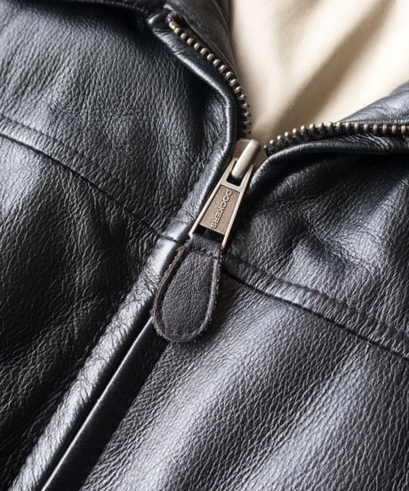 90's Dockers Leather Jacket XL