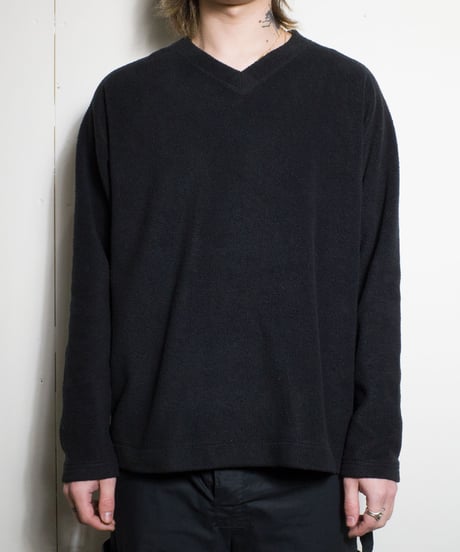 Silvertab V-Neck Fleece Pullover M