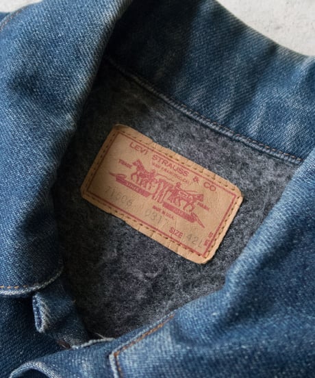 70~80's Levi's 70506 42L
