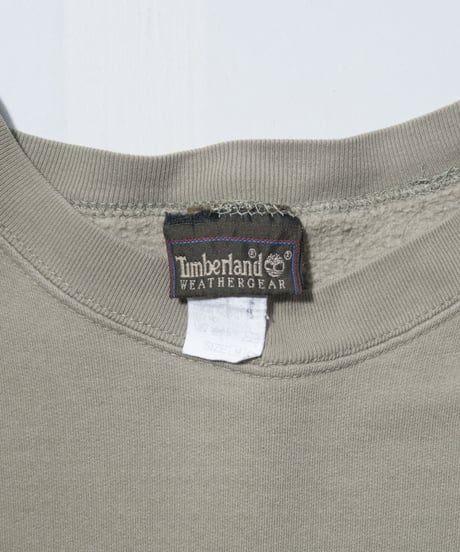 90's Timberland Logo Embroidered Sweatshirts M