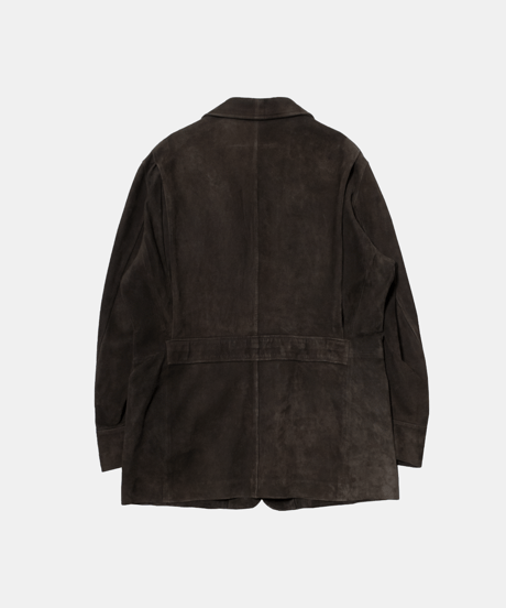Polo by Ralph Lauren Suede Leather Half Coat L