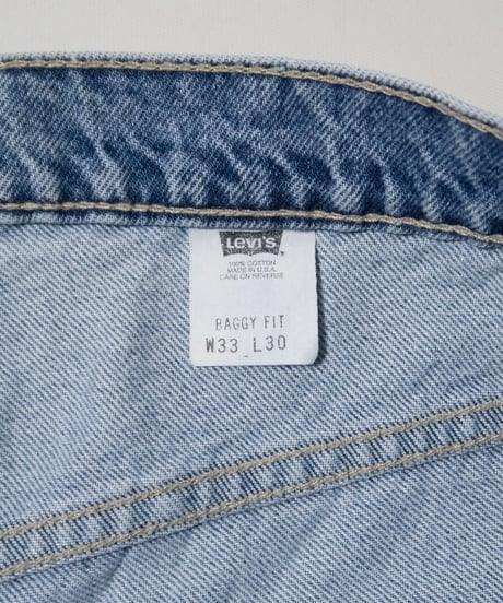 90's Levi's L2 Buggy Denim Pants 33x30