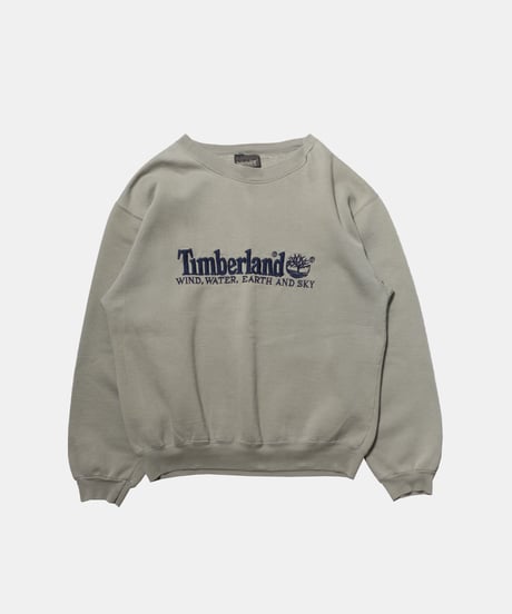 90's Timberland Logo Embroidered Sweatshirts M
