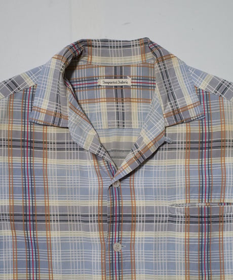 60's Unknown O/C Check Shirts M