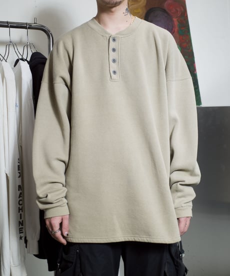 90's Russell Henryneck Sweatshirts XL