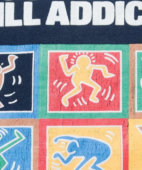 90's Keith Haring "Drugs Don't Just Kill Addicts" S/S T-shirts