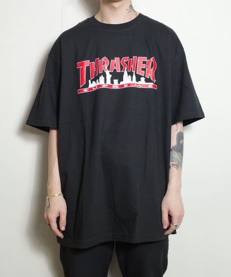 21AW Supreme/Thrasher Skyline S/S T-shirts XL